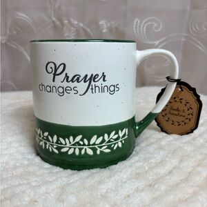 Seeds & Sunshine “Prayer Changes Things” 20 oz Ceramic Coffee Mug